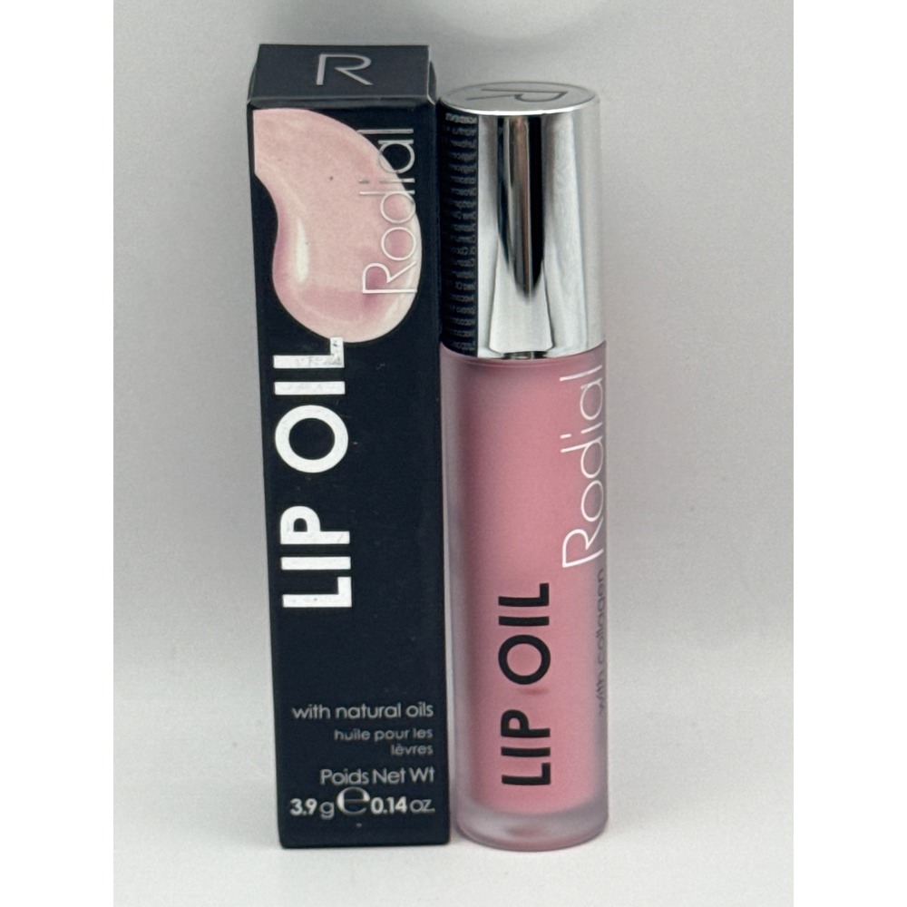 Rodial Lip Oil With Collagen Hydrating Plumping Natural Oils Soft Pink Shade NIB - Picture 2 of 6